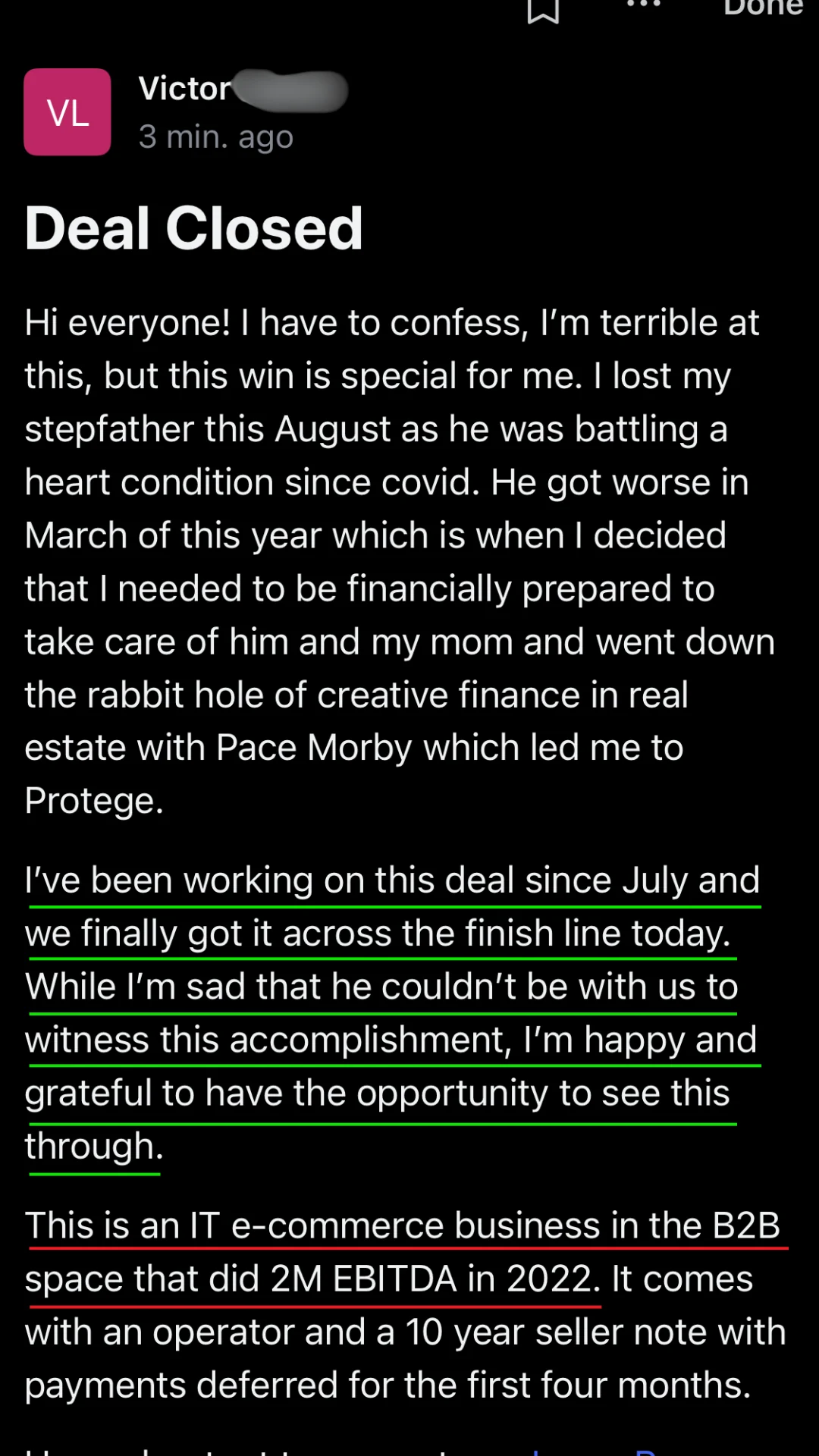 Protégé student result screenshot 7