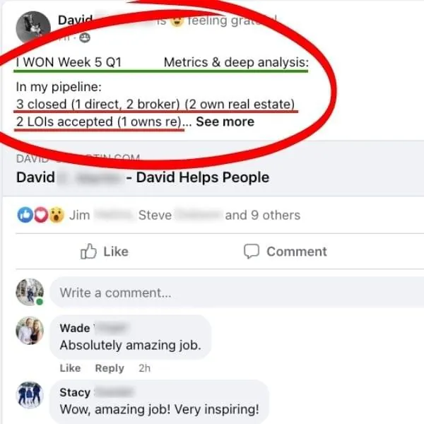 Protégé student testimonial screenshot 12