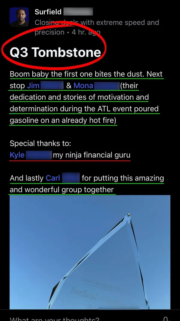 Protégé student testimonial screenshot 13