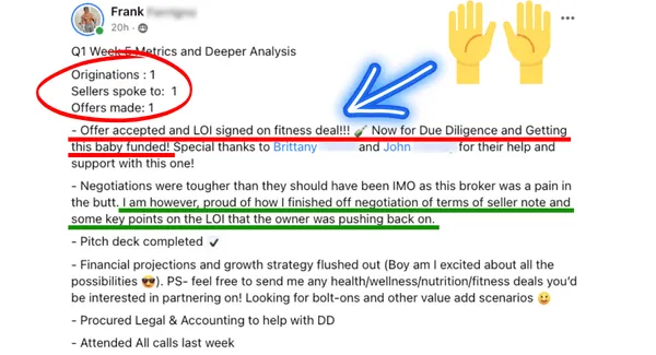 Protégé student testimonial screenshot 16