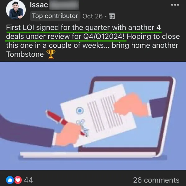 Protégé student testimonial screenshot 23